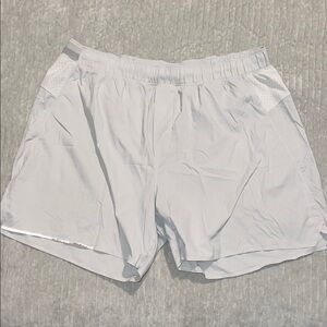 lululemon athletica Light Gray Men's Athletic Shorts 5”